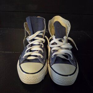 USED UNISEX  SIZE MENS 5/WOMENS 7 BLUE ALL STAR CONVERSE